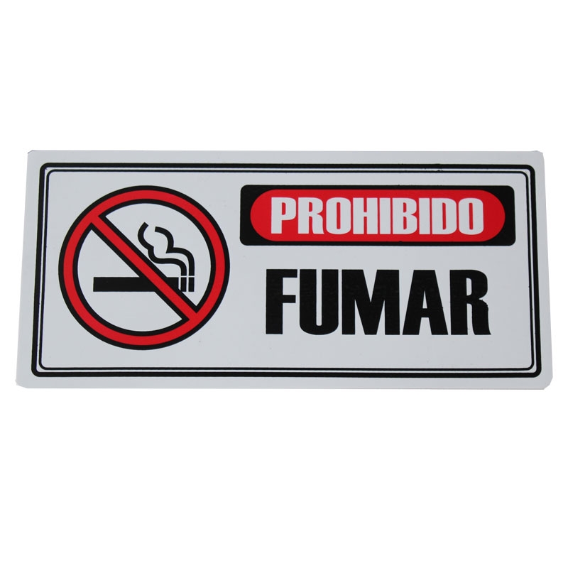 Prohibido fumar – Serigraficos